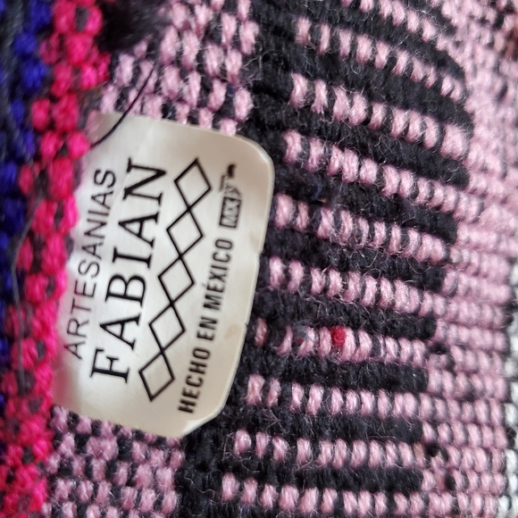 Handcrafted Colorful Striped Boho Women's Shoulder Bag - Picture 12 of 15